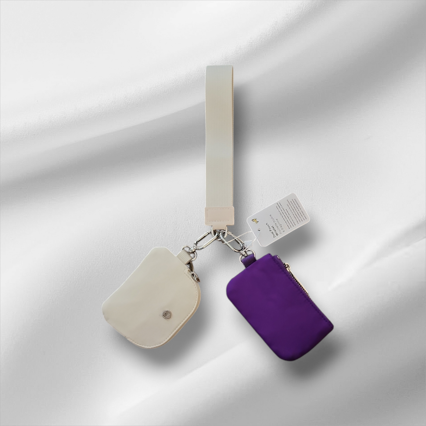 Dual Pouch Wristlet