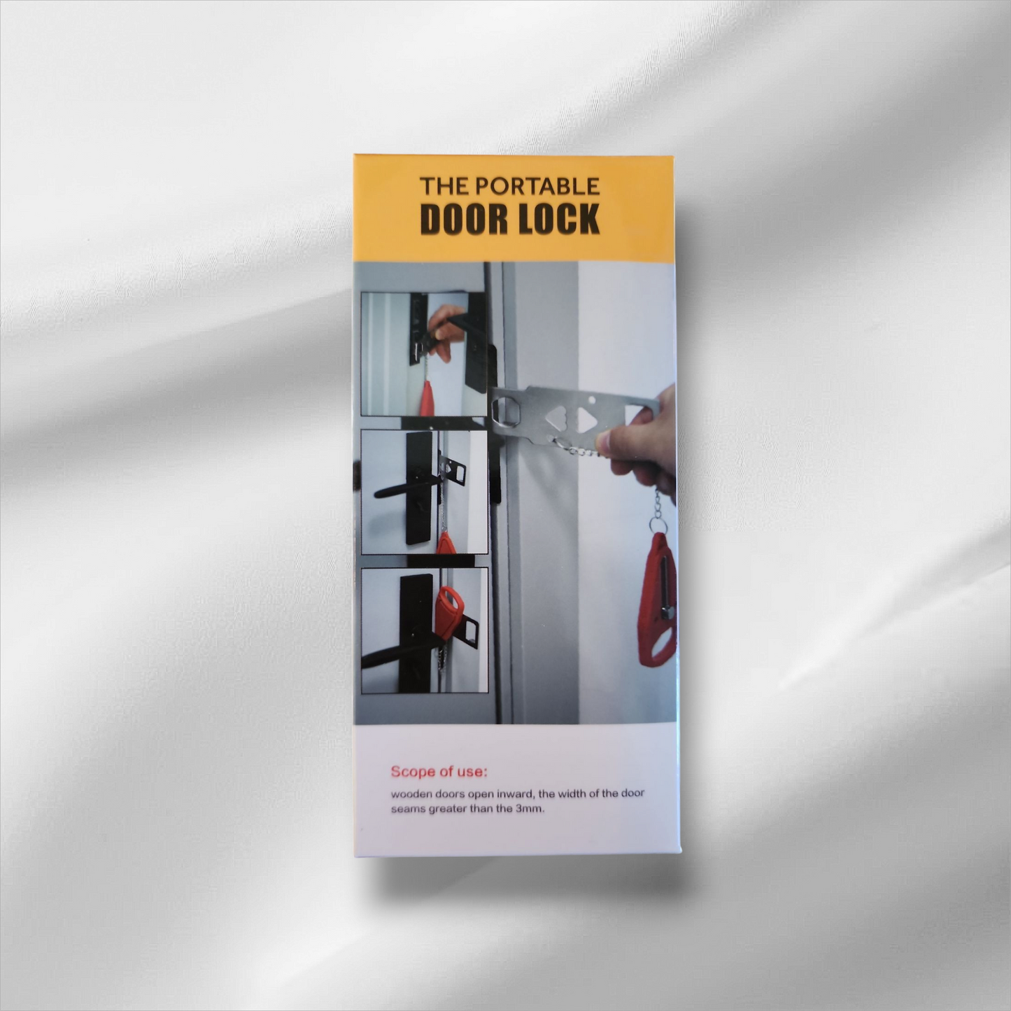 Portable door lock