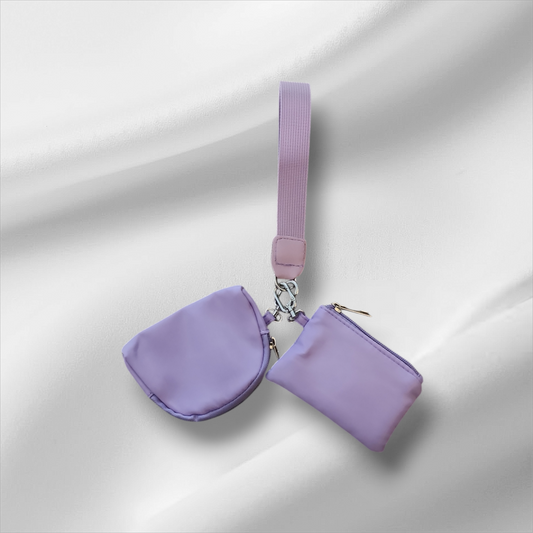 Dual Pouch Wristlet