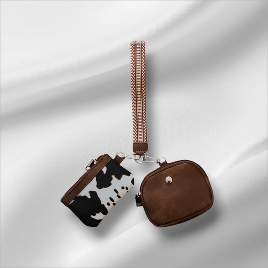 Dual Pouch Wristlet